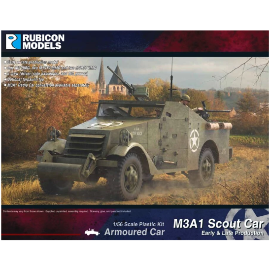 Rubicon Models - M3A1 Scout Car (Early & Late production)
